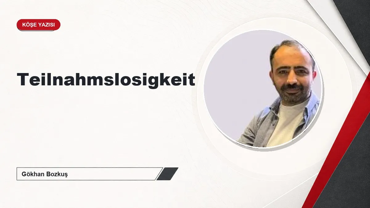Teilnahmslosigkeit