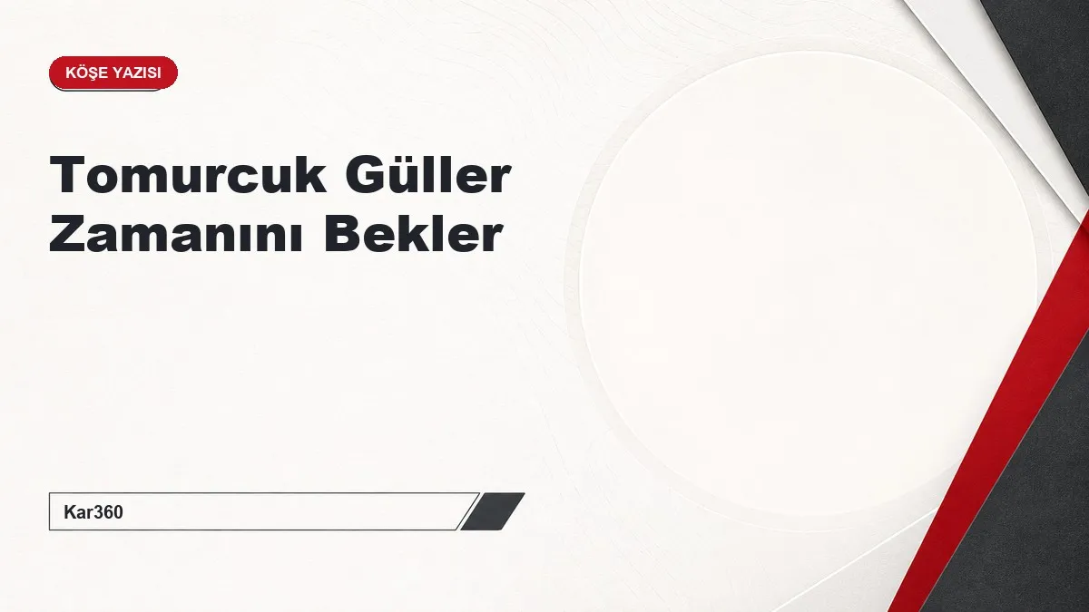 Tomurcuk Güller Zamanını Bekler