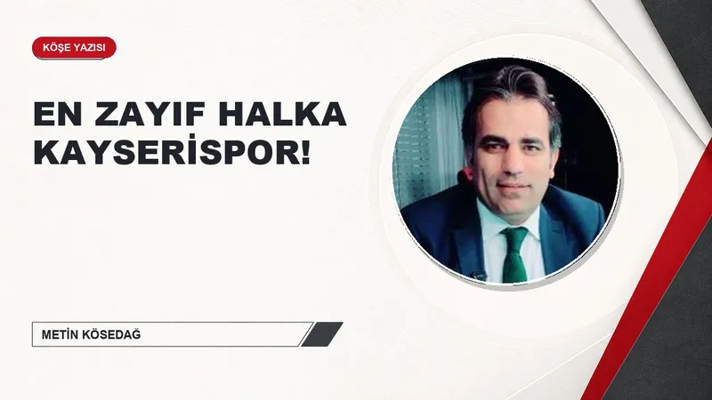 EN ZAYIF HALKA KAYSERİSPOR!