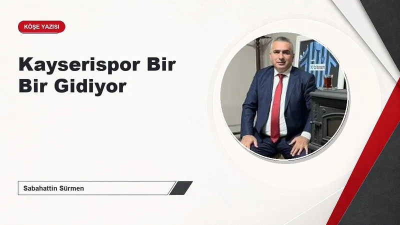 Kayserispor Bir Bir Gidiyor