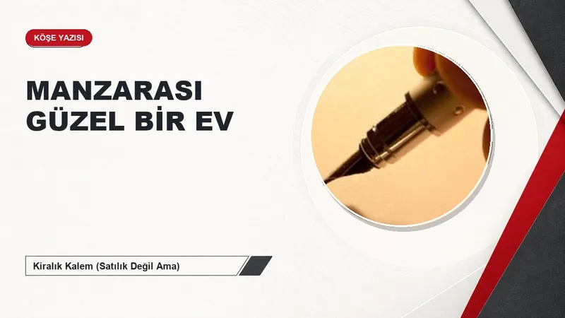 MANZARASI GÜZEL BİR EV
