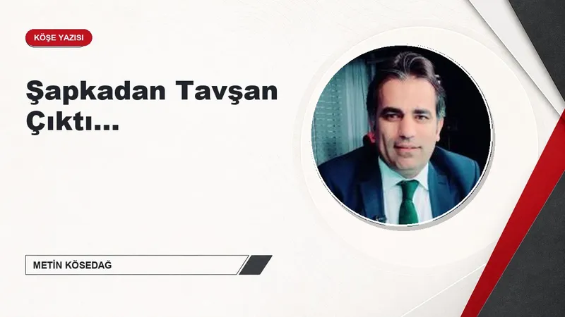 Şapkadan Tavşan Çıktı...